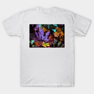 The Colors Of Nature - Autumn Leaves T-Shirt